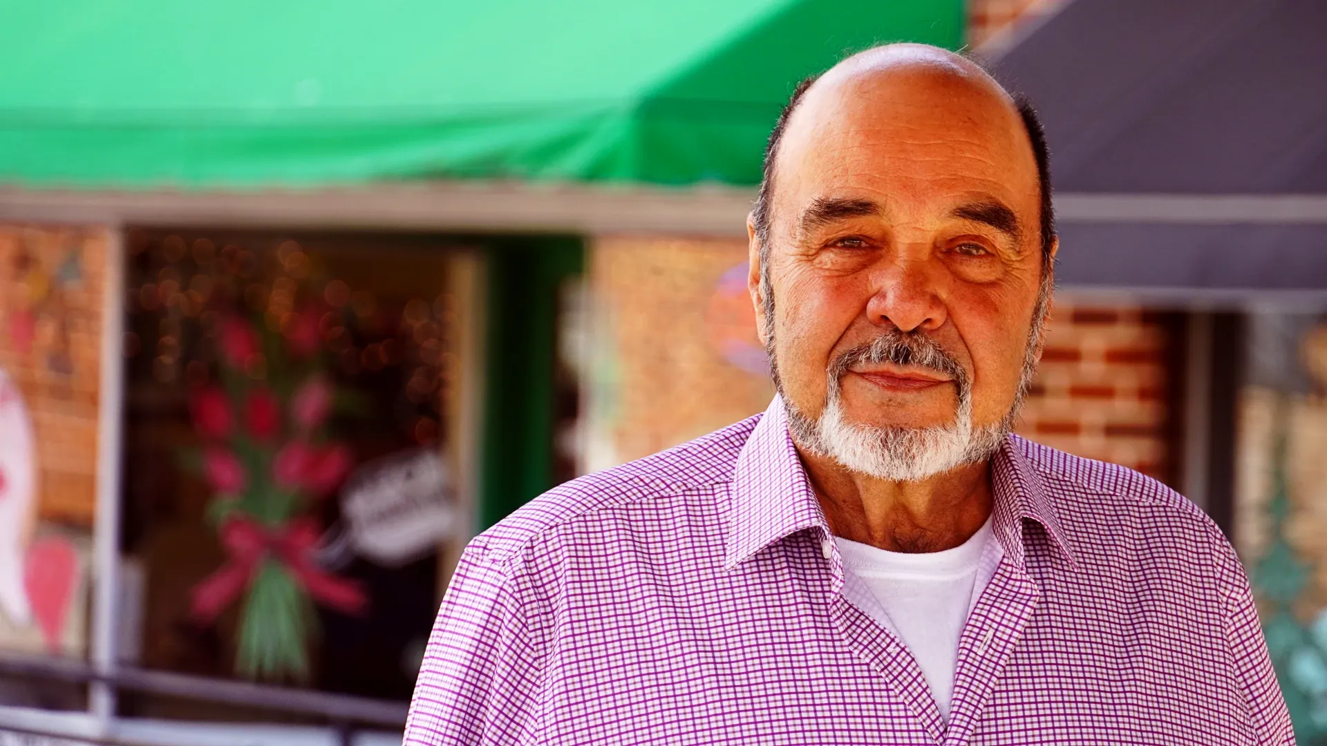 Russ Lunn at the Gazebo in Macon County